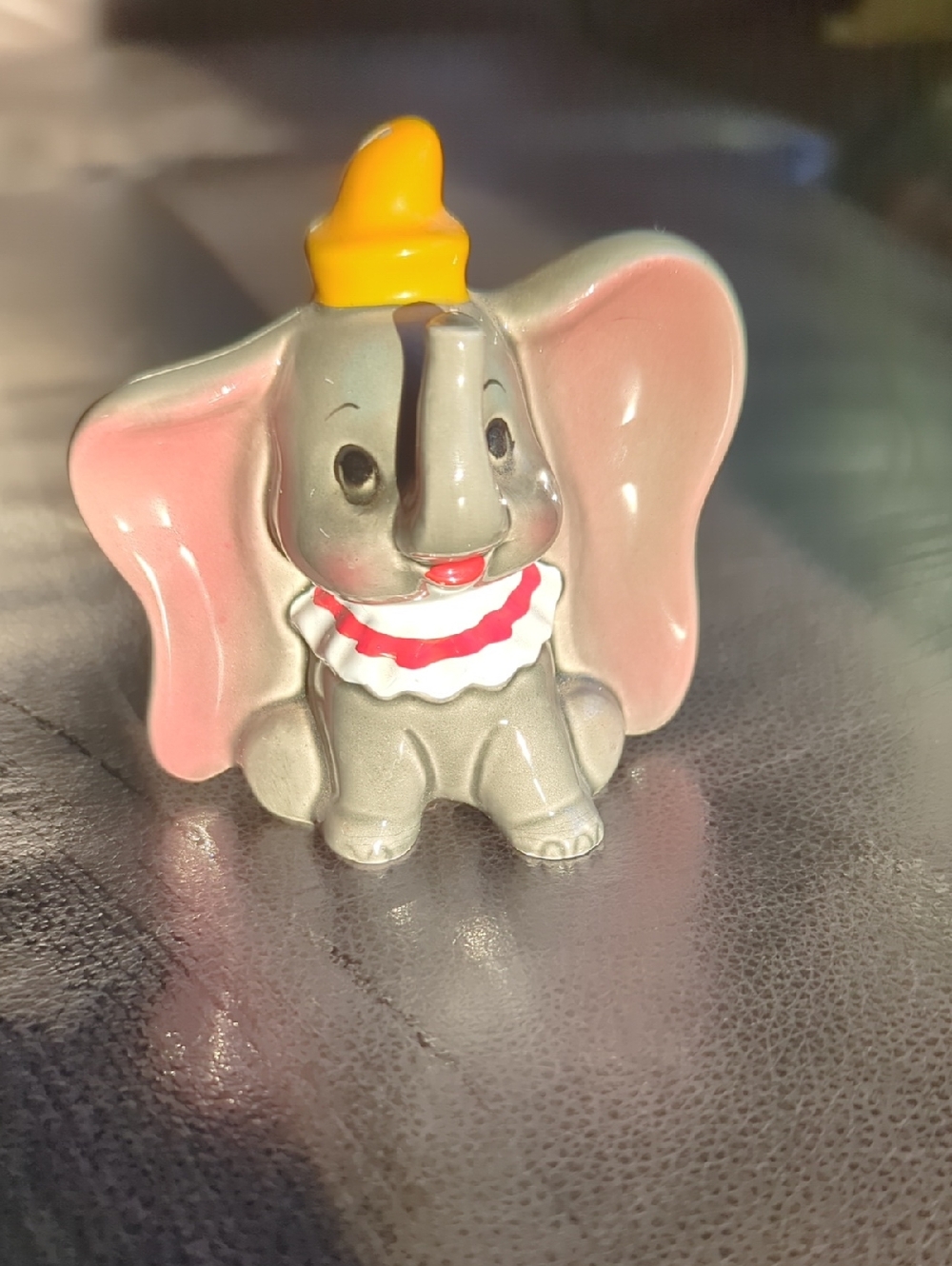 Vintage Dumbo Walt Disney Productions Ceramic Elephant Figurine